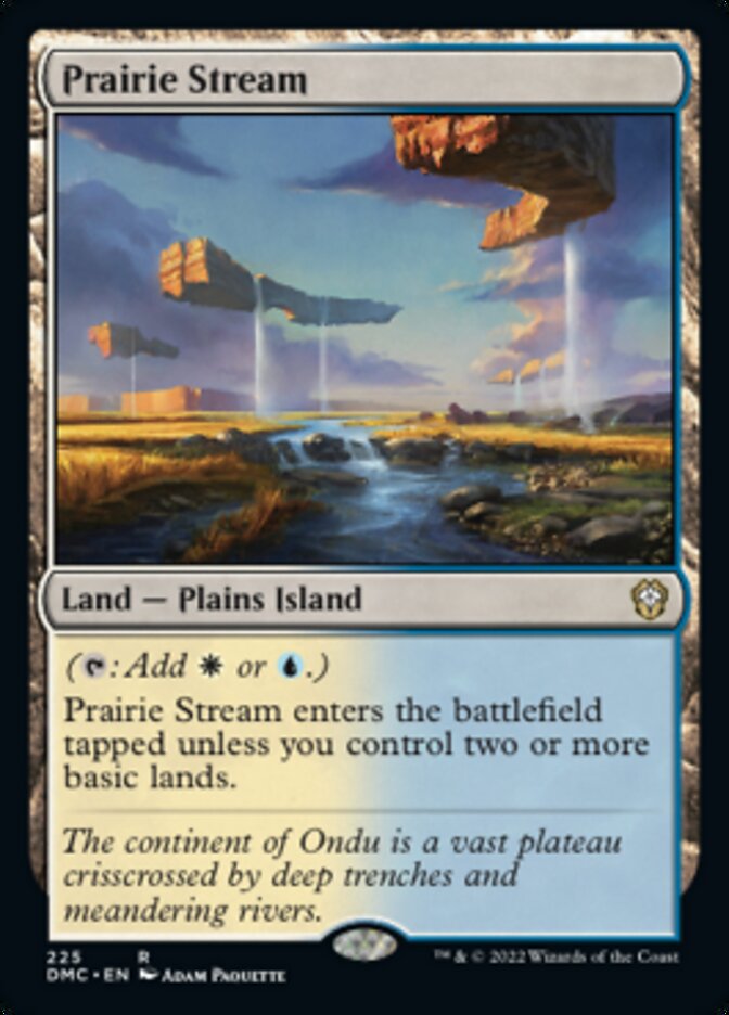 Prairie Stream [Dominaria United Commander] | Good Games Modbury