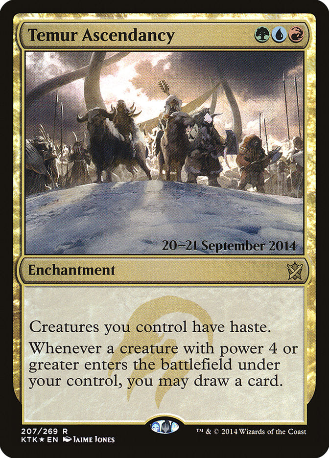 Temur Ascendancy [Khans of Tarkir Prerelease Promos] | Good Games Modbury