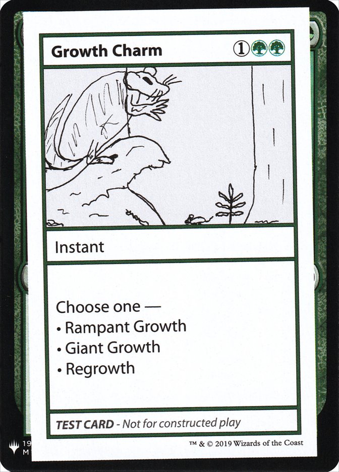 Growth Charm [Mystery Booster Playtest Cards] | Good Games Modbury