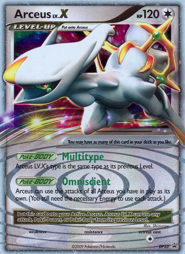 Arceus Lv.X (DP53) [Diamond & Pearl: Black Star Promos] | Good Games Modbury