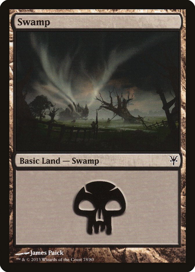 Swamp (78) [Duel Decks: Sorin vs. Tibalt] | Good Games Modbury