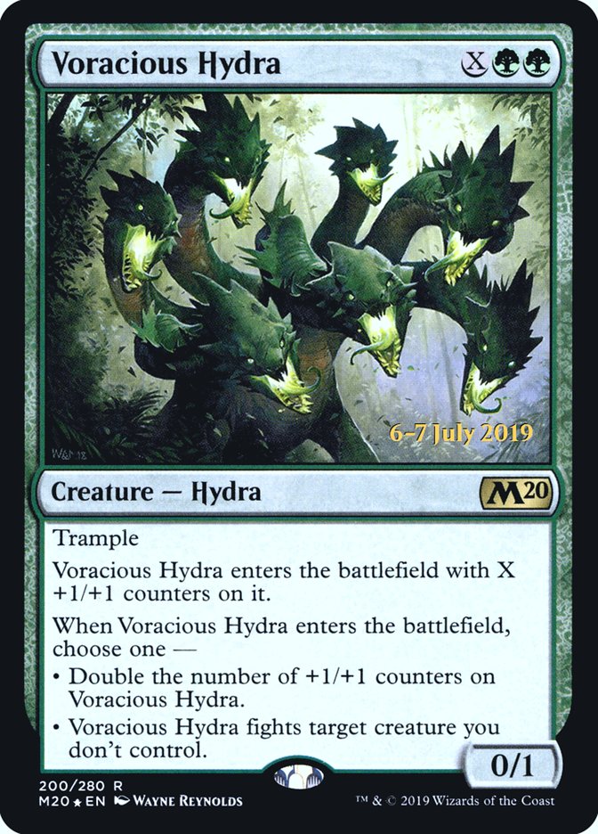 Voracious Hydra [Core Set 2020 Prerelease Promos] | Good Games Modbury