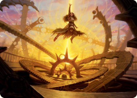 Katilda's Rising Dawn Art Card [Innistrad: Crimson Vow Art Series] | Good Games Modbury