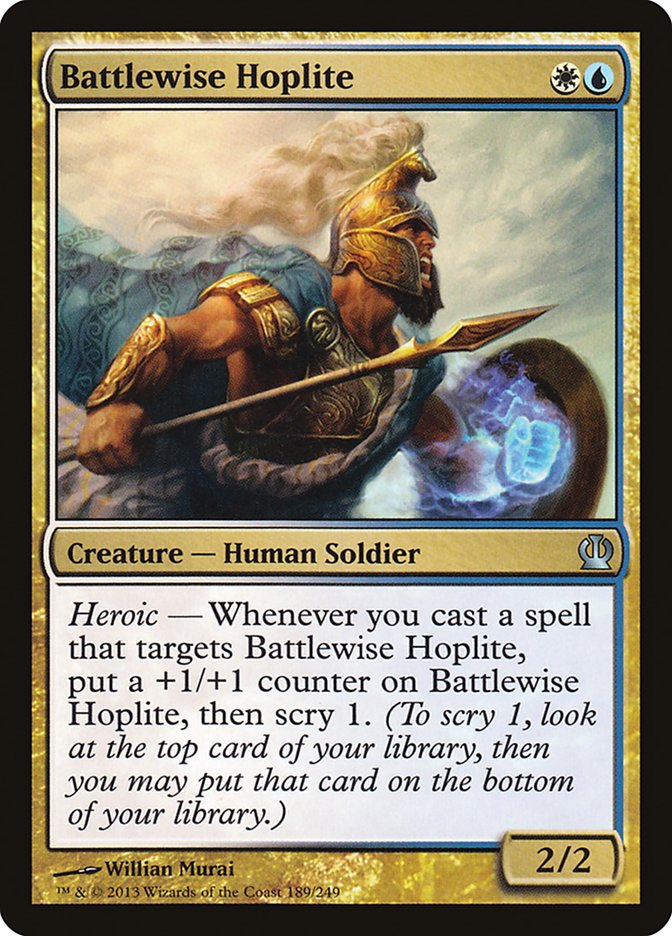 Battlewise Hoplite [Theros] | Good Games Modbury