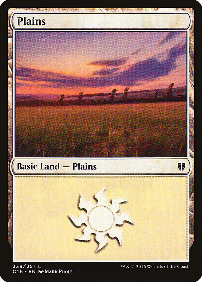 Plains (338) [Commander 2016] | Good Games Modbury