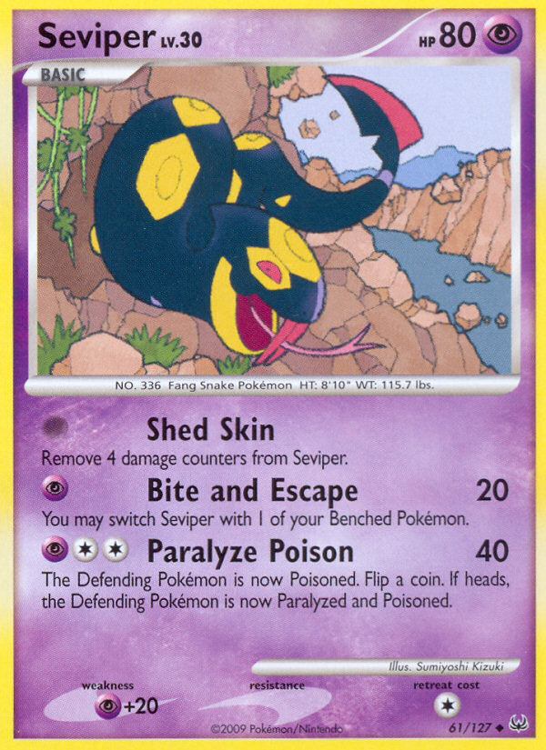 Seviper (61/127) [Platinum: Base Set] | Good Games Modbury