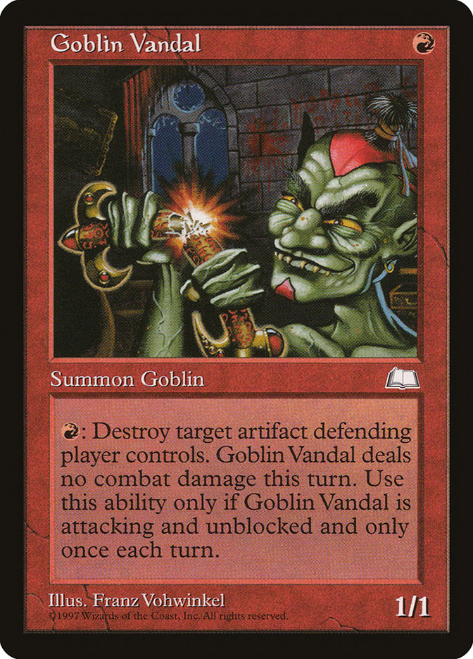 Goblin Vandal [Weatherlight] | Good Games Modbury