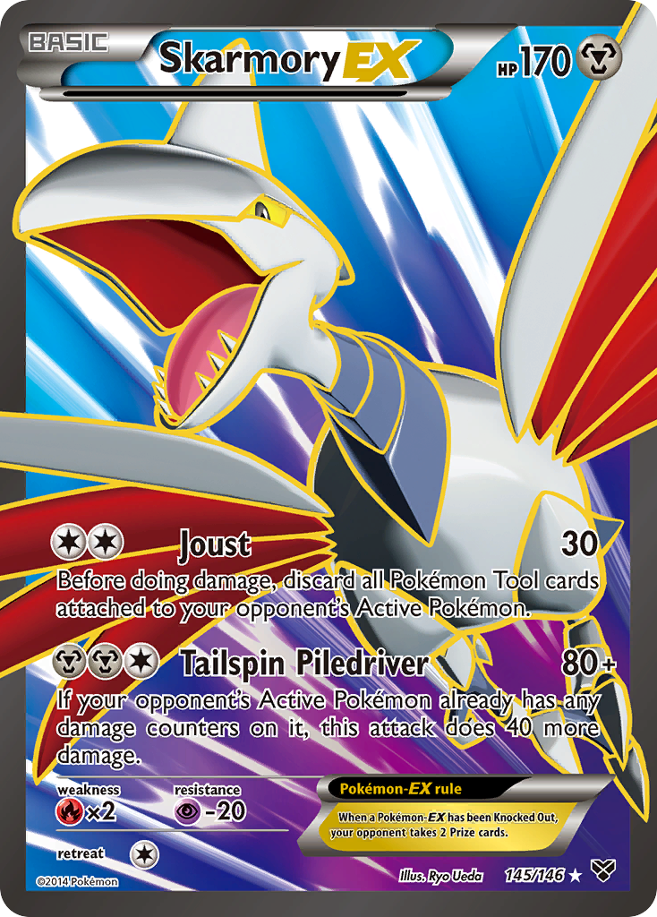 Skarmory EX (145/146) [XY: Base Set] | Good Games Modbury