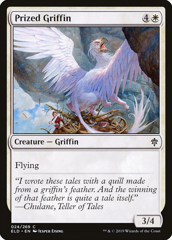 Prized Griffin [Throne of Eldraine] | Good Games Modbury