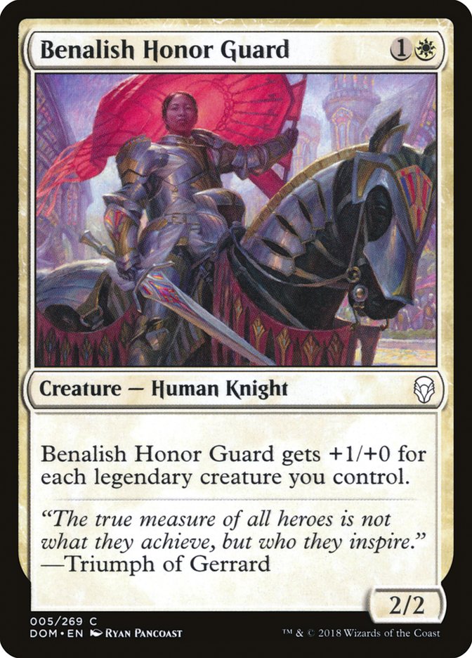 Benalish Honor Guard [Dominaria] | Good Games Modbury