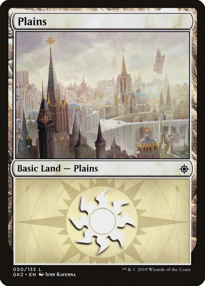 Plains (50) [Ravnica Allegiance Guild Kit] | Good Games Modbury