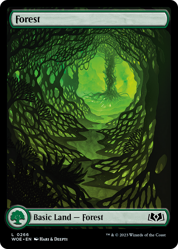 Forest (266) (Full-Art) [Wilds of Eldraine] | Good Games Modbury