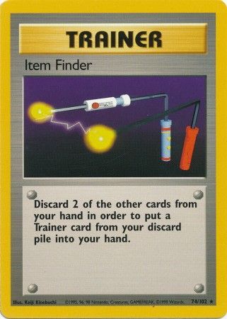 Item Finder (74/102) [Base Set Unlimited] | Good Games Modbury
