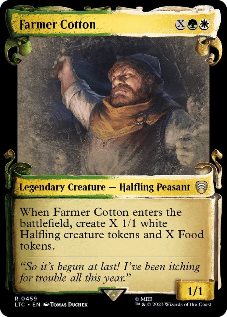 Farmer Cotton [The Lord of the Rings: Tales of Middle-Earth Commander Showcase Scrolls] | Good Games Modbury