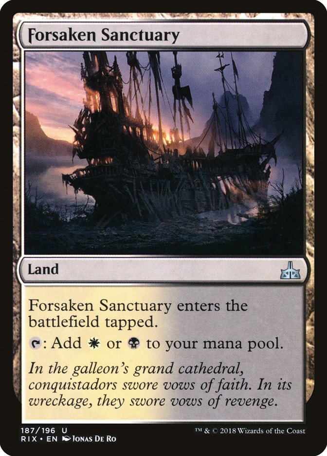 Forsaken Sanctuary [Rivals of Ixalan] | Good Games Modbury