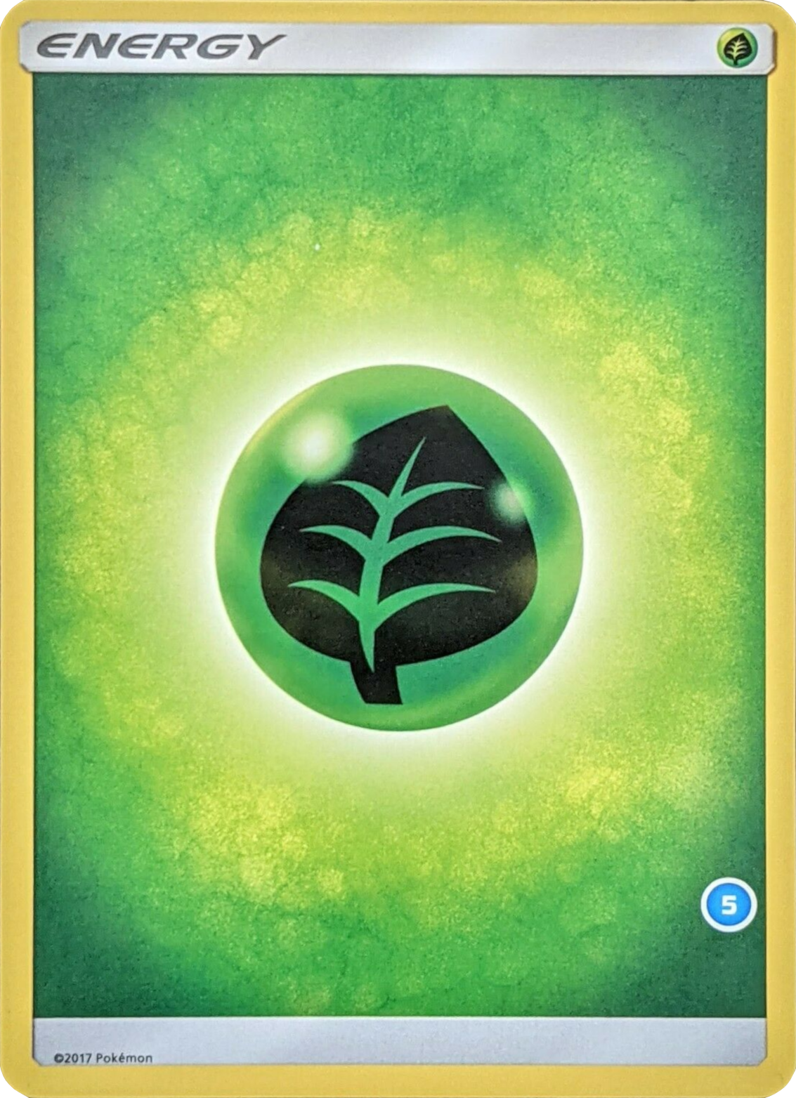Grass Energy (Deck Exclusive #5) [Sun & Moon: Trainer Kit - Alolan Ninetales] | Good Games Modbury