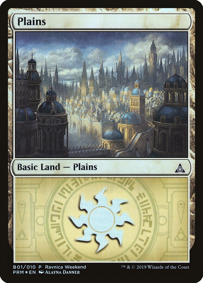 Plains (B01) [Ravnica Allegiance Guild Kit] | Good Games Modbury