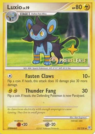 Luxio (52/130) (Prerelease Promo) [Nintendo: Black Star Promos] | Good Games Modbury