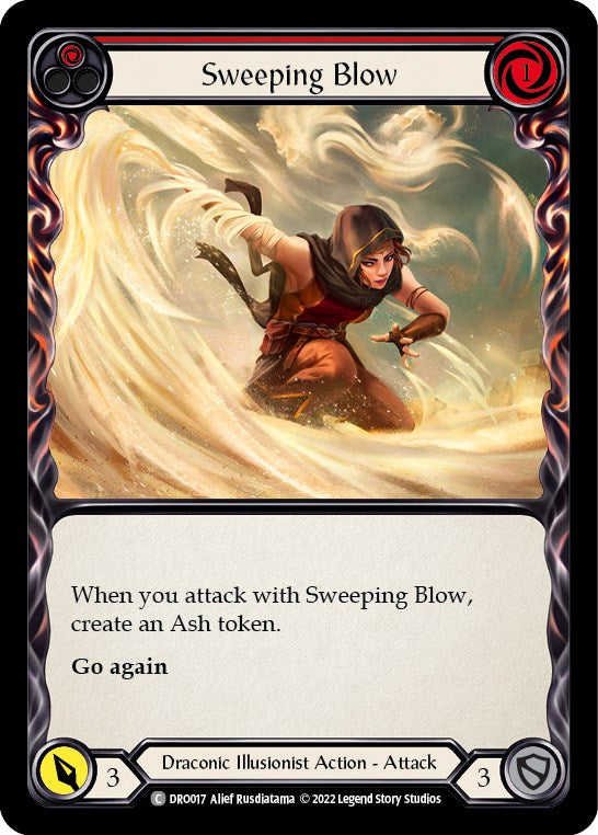 Sweeping Blow (Red) [DRO017] (Uprising Dromai Blitz Deck) | Good Games Modbury