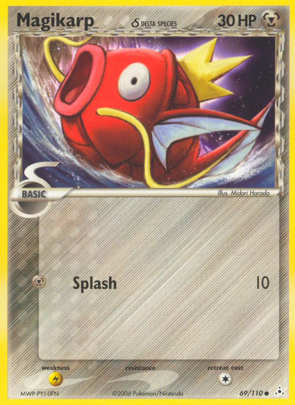 Magikarp (69/110) (Delta Species) [EX: Holon Phantoms] | Good Games Modbury