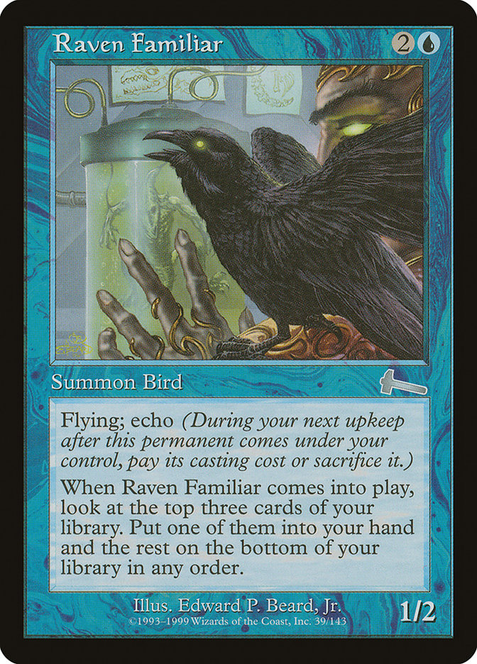 Raven Familiar [Urza's Legacy] | Good Games Modbury