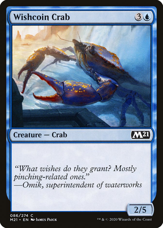 Wishcoin Crab [Core Set 2021] | Good Games Modbury