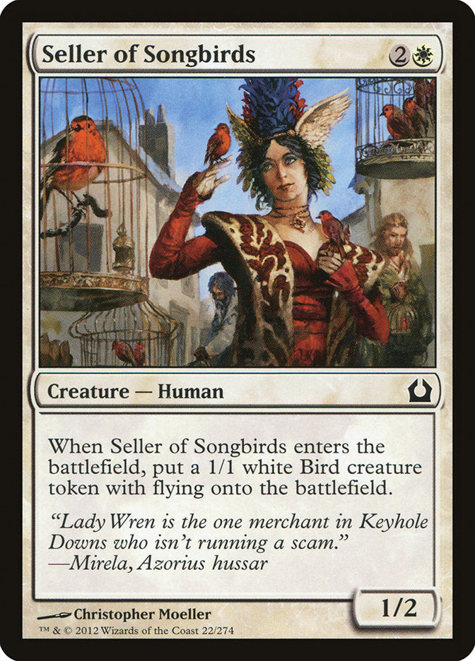 Seller of Songbirds [Return to Ravnica] | Good Games Modbury