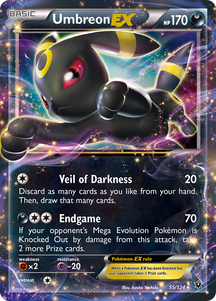 Umbreon EX (55/124) [XY: Fates Collide] | Good Games Modbury