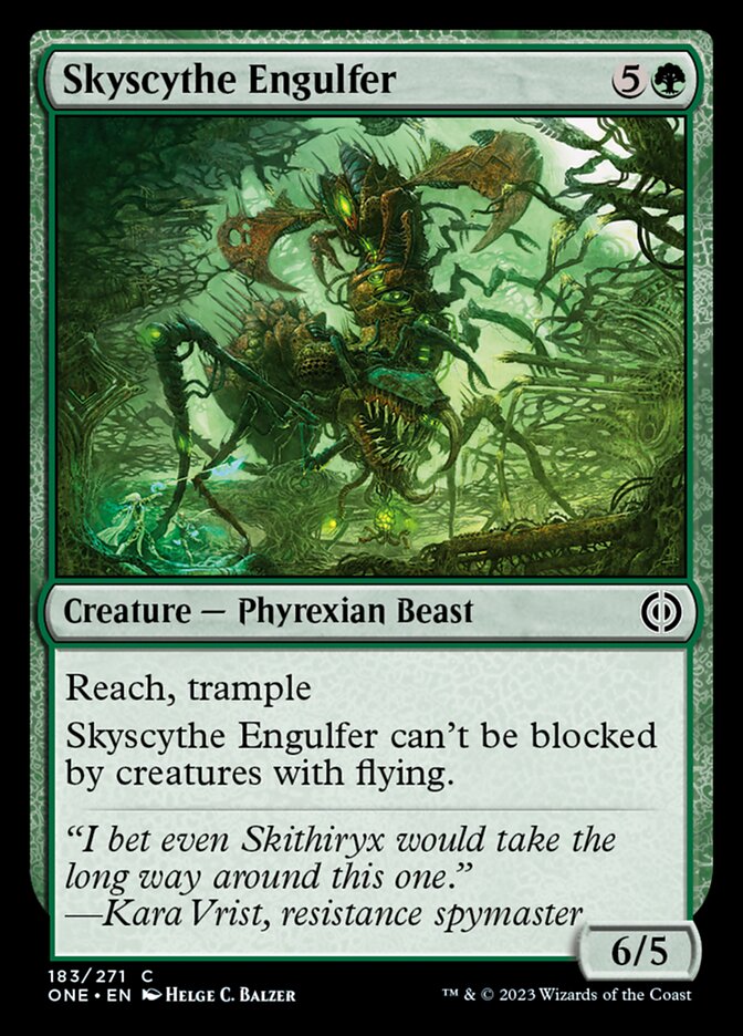 Skyscythe Engulfer [Phyrexia: All Will Be One] | Good Games Modbury