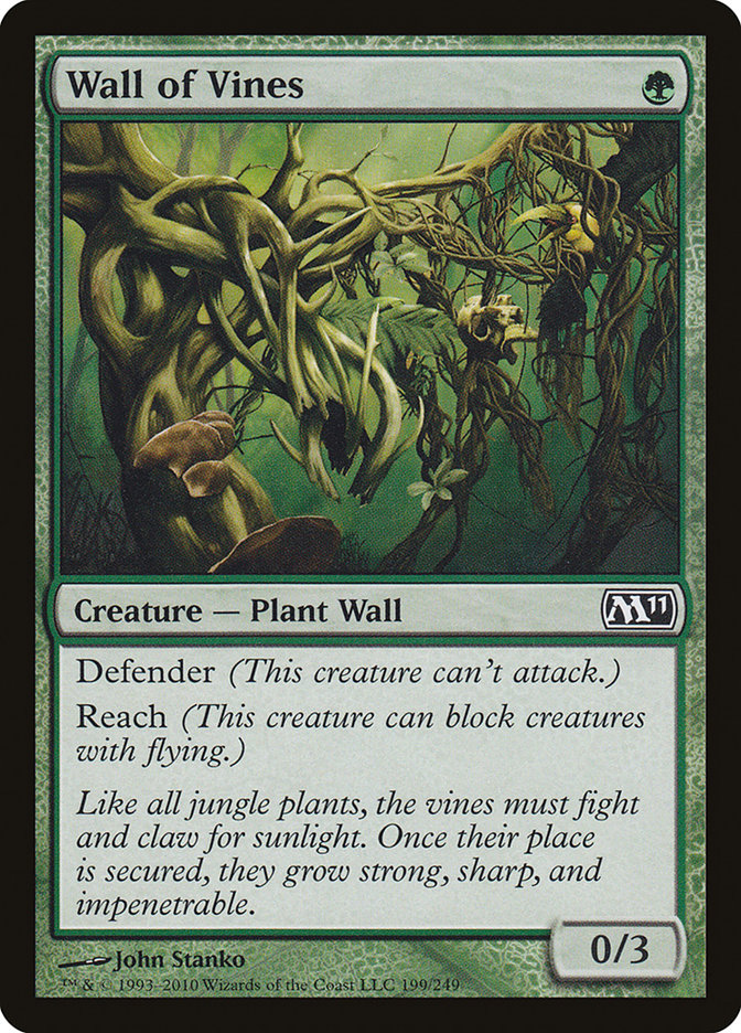 Wall of Vines [Magic 2011] | Good Games Modbury