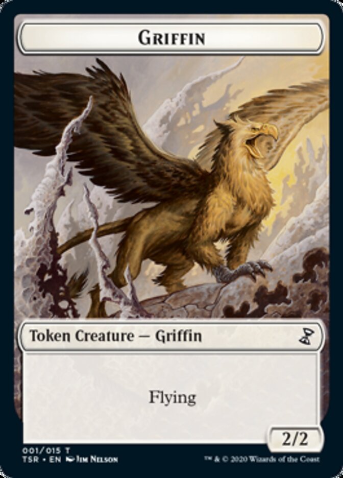 Griffin Token [Time Spiral Remastered Tokens] | Good Games Modbury