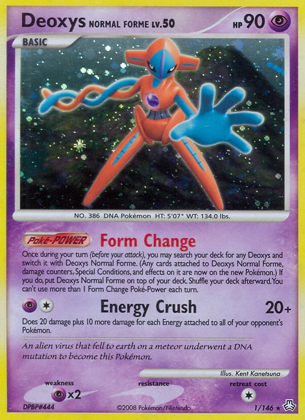 Deoxys Normal Forme (1/146) [Diamond & Pearl: Legends Awakened] | Good Games Modbury