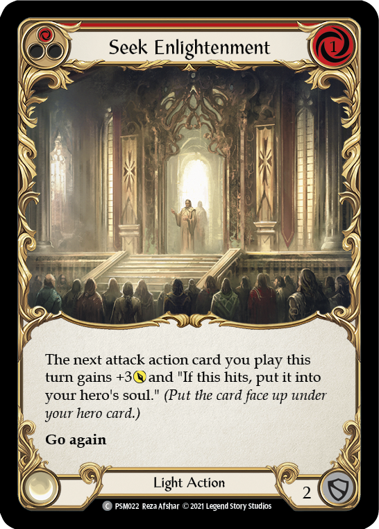 Seek Enlightenment [PSM022] (Monarch Prism Blitz Deck) | Good Games Modbury