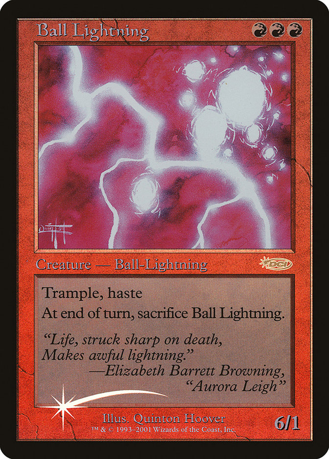 Ball Lightning [Judge Gift Cards 2001] | Good Games Modbury