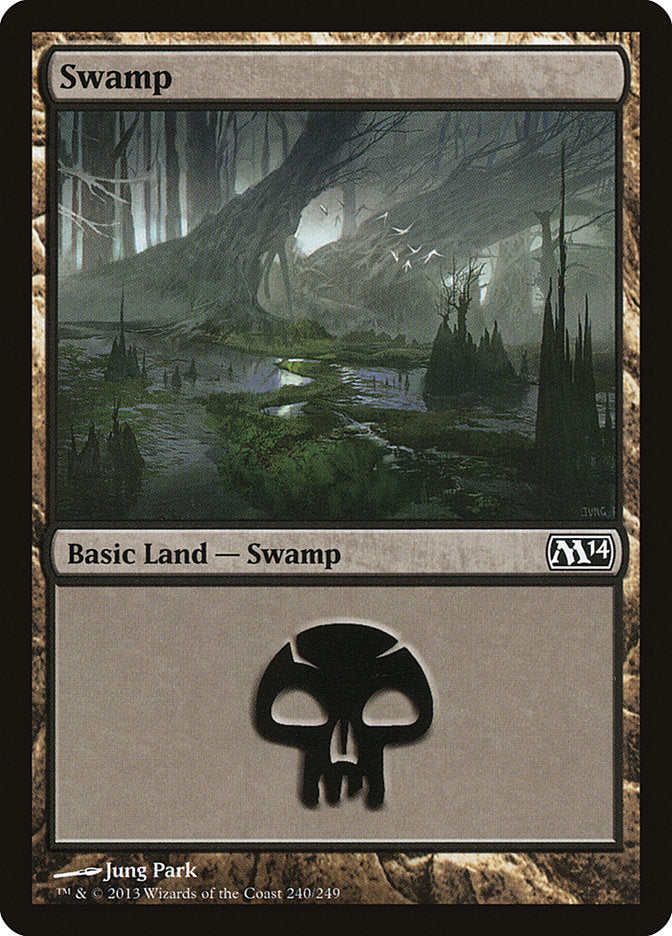 Swamp (240) [Magic 2014] | Good Games Modbury