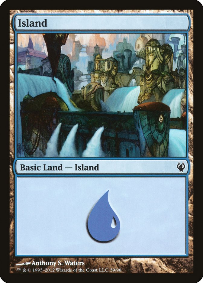 Island (39) [Duel Decks: Izzet vs. Golgari] | Good Games Modbury