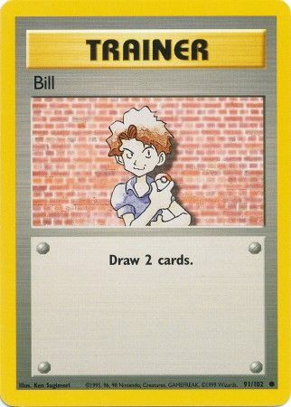 Bill (91/102) [Base Set Unlimited] | Good Games Modbury