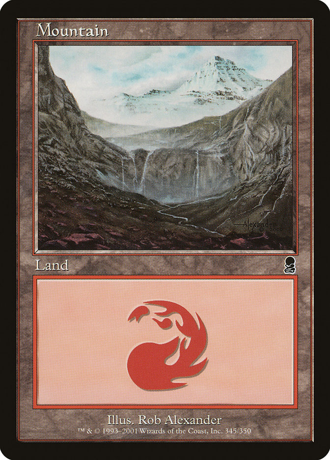 Mountain (345) [Odyssey] | Good Games Modbury