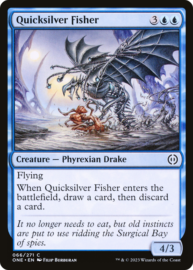 Quicksilver Fisher [Phyrexia: All Will Be One] | Good Games Modbury