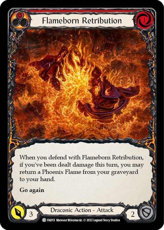 Flameborn Retribution [FAI013] (Uprising Fai Blitz Deck) | Good Games Modbury