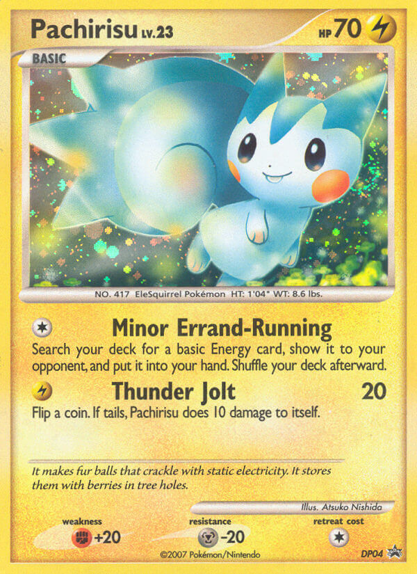 Pachirisu (DP04) [Diamond & Pearl: Black Star Promos] | Good Games Modbury