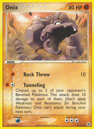 Onix (42/112) [EX: FireRed & LeafGreen] | Good Games Modbury