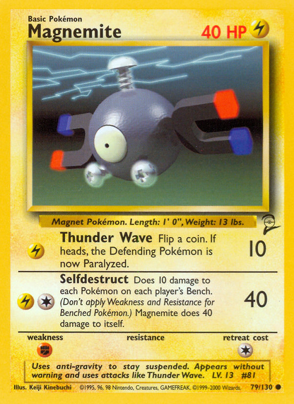 Magnemite (79/130) [Base Set 2] | Good Games Modbury