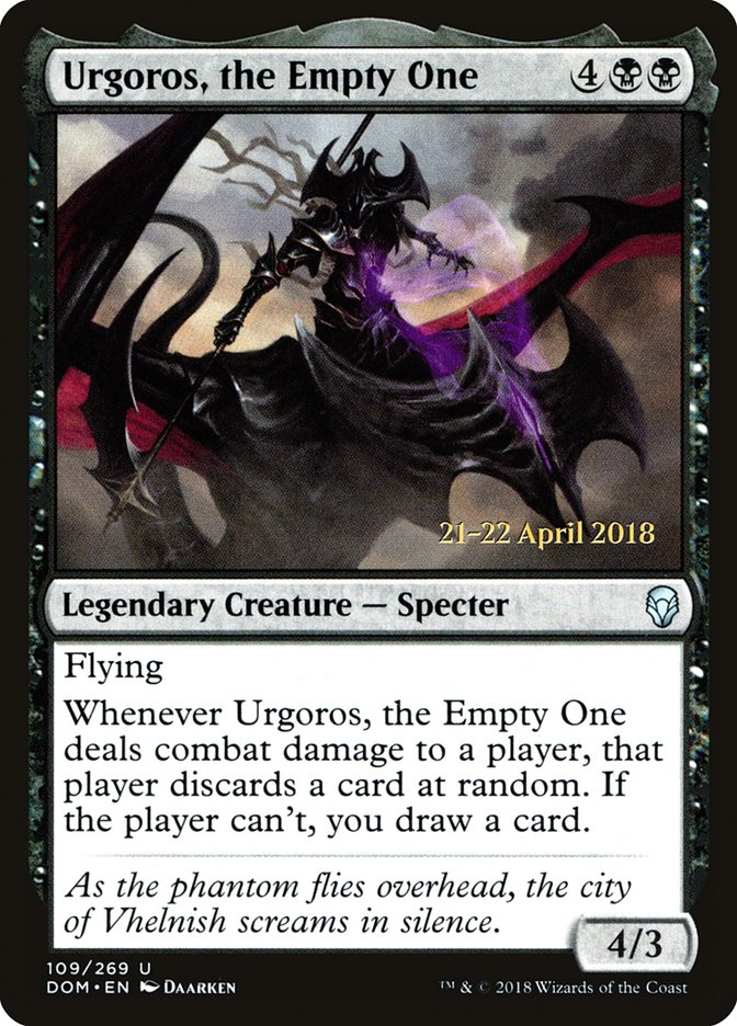 Urgoros, the Empty One [Dominaria Prerelease Promos] | Good Games Modbury