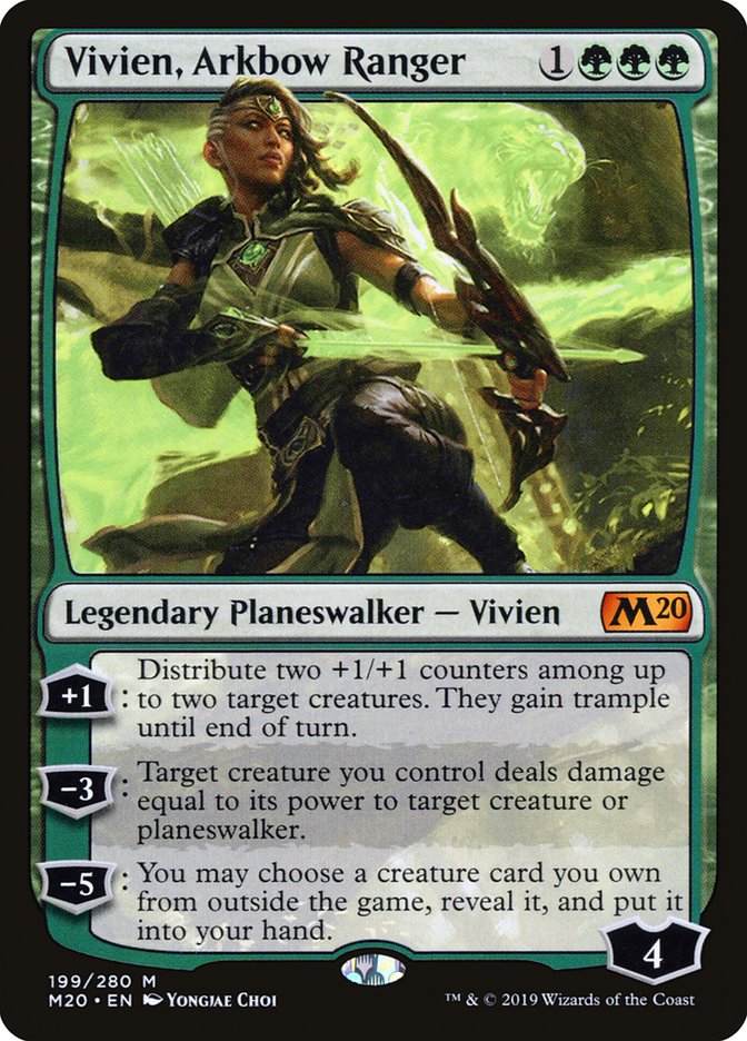 Vivien, Arkbow Ranger [Core Set 2020] | Good Games Modbury