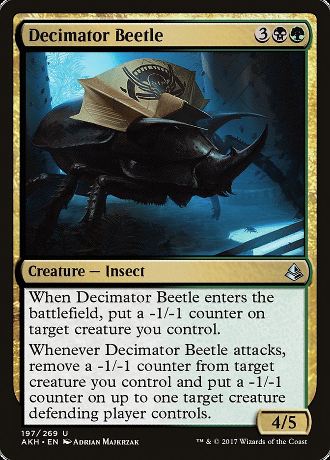 Decimator Beetle [Amonkhet] | Good Games Modbury