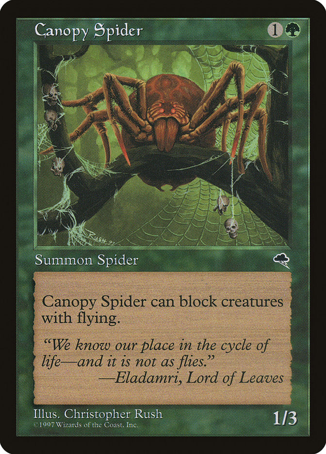 Canopy Spider [Tempest] | Good Games Modbury