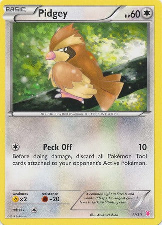 Pidgey (11/30) [XY: Trainer Kit 1 - Wigglytuff] | Good Games Modbury