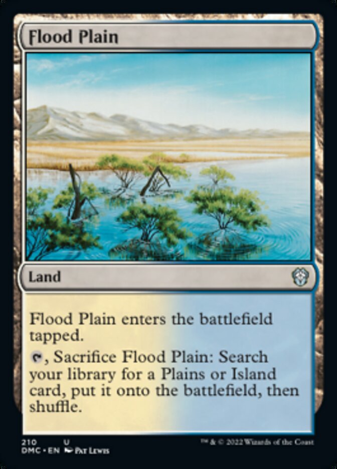 Flood Plain [Dominaria United Commander] | Good Games Modbury