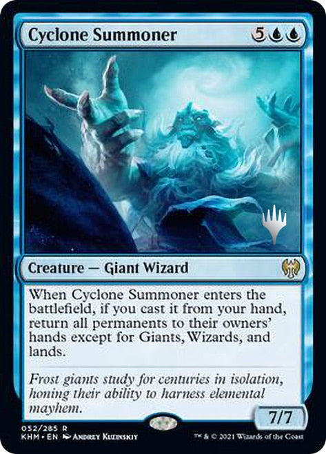 Cyclone Summoner (Promo Pack) [Kaldheim Promos] | Good Games Modbury